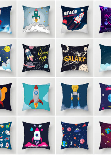 Space Rocket Cushions