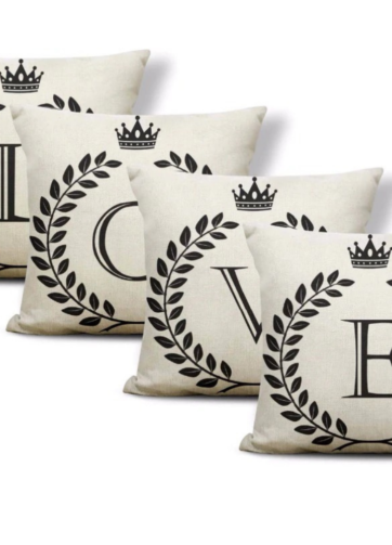 Letter Cushion Covers