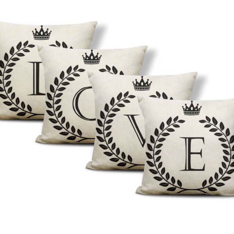 Letter Cushion Covers