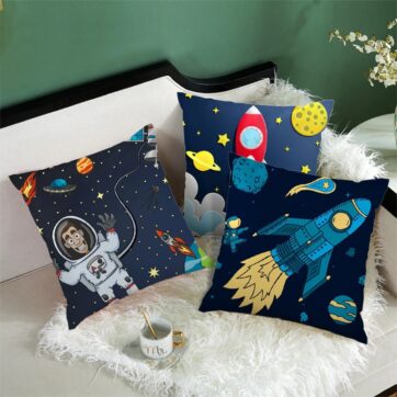 Space Rocket Cushions