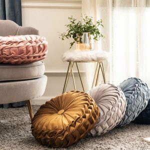 Round Floor Cushions - Cushydeco