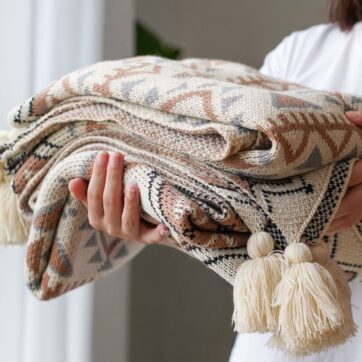 Boho Throw Blanket