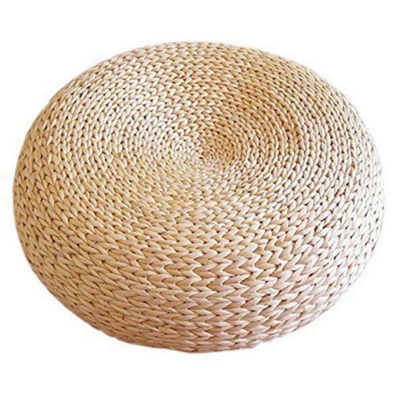 Tatami Straw Pouf