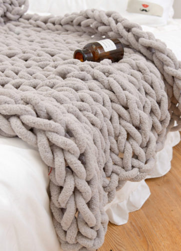 Thick Knit Blanket