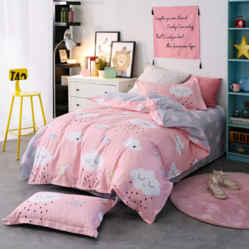 Dreamland Pink Kids' Bed Linen Set