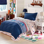 Dreamland Navy Kids' Bed Linen Set