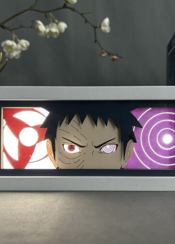 Obito Uchiha 3D Light Box - Naruto Anime Light Box