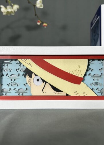 Monkey D Luffy 3D Light Box - One Piece Decor