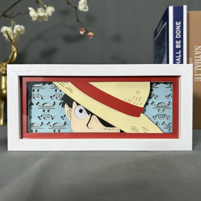 Monkey D Luffy 3D Light Box - One Piece Decor