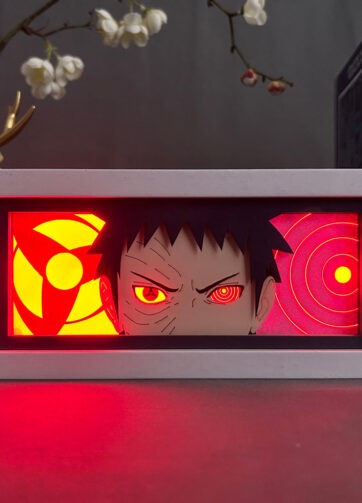 Obito Uchiha 3D Light Box - Naruto Anime Light Box