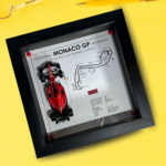 Monaco GP 2024 3D Shadow Box – Ferrari SF-23 Charles Leclerc