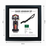 Max Verstappen - Saudi Arabian GP - 3D Formula 1 Showpiece - F1 Gift Idea