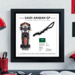 Max Verstappen - Saudi Arabian GP - 3D Formula 1 Showpiece - F1 Gift Idea