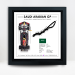 Max Verstappen - Saudi Arabian GP - 3D Formula 1 Showpiece - F1 Gift Idea